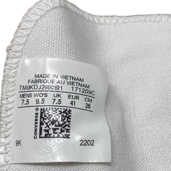 Converse Ctas Lift Platform Women Hi Shoe Canvas White Brown Custom 171209C-WWWB - Picture 10 of 10